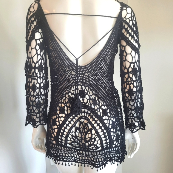 Crochet swim cover up - Picture 2 of 3